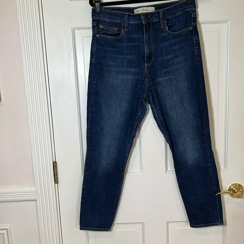 Gap True Skinny High Rise Crop Jeans